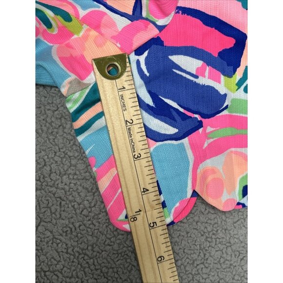 Lilly Pulitzer Magnolia Shorts 8 Scalloped Exotic Garden Tropical 5" Multicolor - Picture 11 of 11